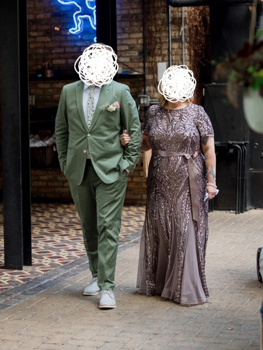 RM Richards Mother Of The Groom Dress - Picture 4 of 4